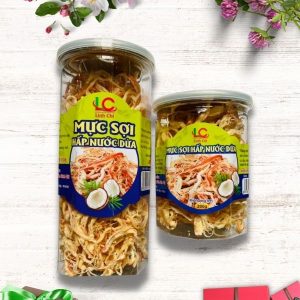 Mực Sợi Hấp Nước Dừa